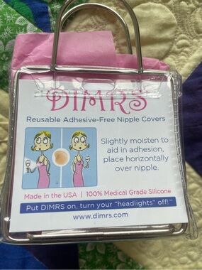 DIMRS reusable adhesive-free nipple covers